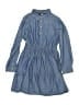 Lands' End 100% Cotton Solid Blue Dress Size 8 - photo 1