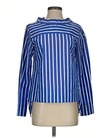 J.Crew Factory Store Long Sleeve Blouse (view 1)