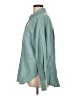 Express Solid Teal Long Sleeve Button-Down Shirt Size L - photo 5