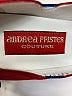 Andrea Pfister Couture Color Block Red Heels Size 6 - photo 3