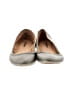 Sonoma Goods for Life 100% Leather Metallic Silver Flats Size 6 1/2 - photo 2
