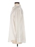 Uniqlo 100% Polyester Ivory Long Sleeve Blouse Size M - photo 5