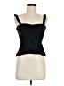 Miss Selfridge 100% Viscose Black Sleeveless Top Size 6 - photo 1