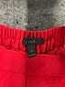 J.Crew 100% Polyester Solid Red Casual Pants Size 10 - photo 7