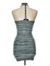 Know One Cares 100% Polyester Gray Cocktail Dress Size L - photo 2