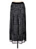 Elementz 100% Polyester Houndstooth Gray Casual Skirt Size M - photo 2