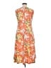 MULTIPLES Tropical Orange Cocktail Dress Size L - photo 2