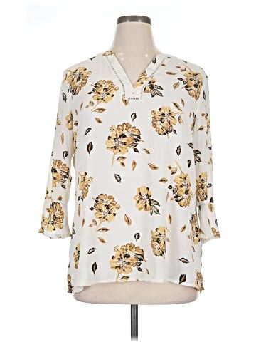 Maurices 3/4 Sleeve Blouse (view 1)