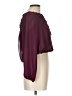 Forever 21 100% Polyester Burgundy 3/4 Sleeve Blouse Size L - photo 4