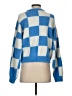 Noisy May Checkered-gingham Blue Pullover Sweater Size XXS - photo 2