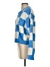 Noisy May Checkered-gingham Blue Pullover Sweater Size XXS - photo 5