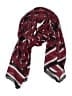 Calvin Klein 100% Polyester Burgundy Scarf One size - photo 1