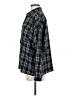 LA Hearts Plaid Black Long Sleeve Button-Down Shirt Size M - photo 5