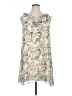 Max Studio 100% Polyester Tropical Ivory Cocktail Dress Size XL - photo 1