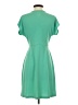 Nine West Solid Green Cocktail Dress Size S - photo 2