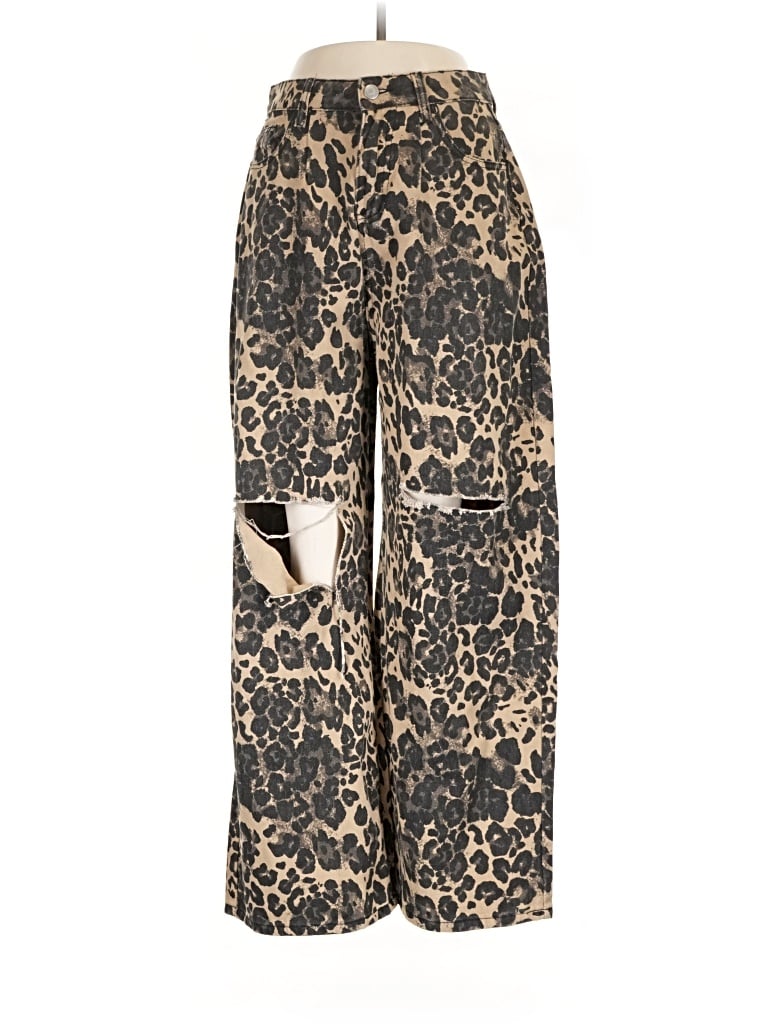 Pre-owned Assorted Brands Jeans In Gold