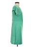 Nine West Solid Green Cocktail Dress Size S - photo 4