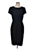 Rebecca Taylor Solid Black Cocktail Dress Size 12 - photo 1