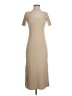 Old Navy Solid Tan Casual Dress Size XS - photo 1