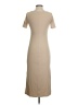Old Navy Solid Tan Casual Dress Size XS - photo 2