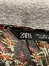 Zara 100% Polyester Paisley Black Casual Dress Size S - photo 7