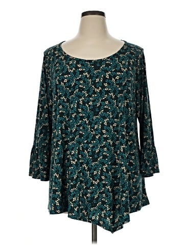 Rafaella 3/4 Sleeve Blouse (view 1)