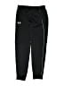 Under Armour 100% Polyester Black Track Pants Size L (youth) - photo 1
