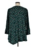 Rafaella Teal 3/4 Sleeve Blouse Size 1X - photo 2