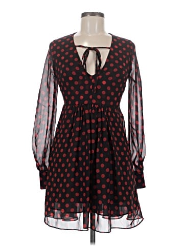 McQ Alexander McQueen Polka Dot Mini Dress (view 1)