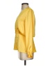 Reiss 100% Polyester Yellow 3/4 Sleeve Blouse Size 4 - photo 5