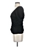 Catherine Malandrino 100% Silk Black Short Sleeve Top Size S - photo 5