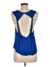 Mono b Blue Sleeveless T-Shirt Size L - photo 2