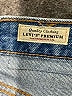 Levi's 100% Cotton Blue Denim Shorts Size 26 waist - photo 3
