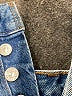 Levi's 100% Cotton Blue Denim Shorts Size 26 waist - photo 6