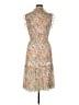 CeCe 100% Polyester Floral Orange Cocktail Dress Size L - photo 1