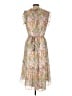 CeCe 100% Polyester Floral Orange Cocktail Dress Size L - photo 2