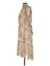 CeCe 100% Polyester Floral Orange Cocktail Dress Size L - photo 5