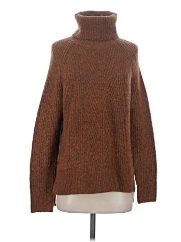 Madewell Mercer Turtleneck Sweater in Coziest Yarn (view 1)
