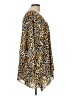 Buddy Love 100% Polyester Animal Print Gold Kimono Size L - photo 4