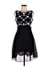 Jessica McClintock 100% Polyester Black Cocktail Dress Size 10 - photo 1