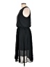 Just Fab Solid Black Casual Dress Size L - photo 5