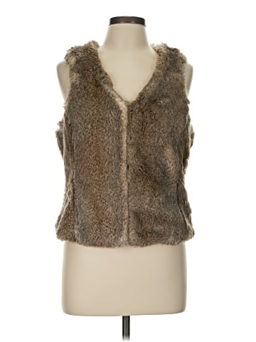 Esprit Faux Fur Vest (view 1)