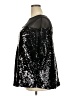 Roaman's 100% Polyester Black Short Sleeve Top Size 18 (L) - photo 5