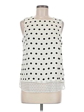 Rose + Olive Sleeveless Blouse (view 1)