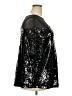 Roaman's 100% Polyester Black Short Sleeve Top Size 18 (L) - photo 4