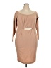 Monif C. Solid Tan Cocktail Dress Size (2) - photo 1