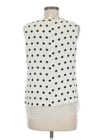 Rose + Olive Sleeveless Blouse (view 2)
