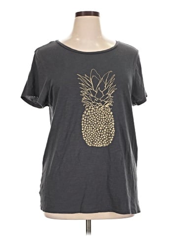 Ann Taylor LOFT Outlet Short Sleeve T-Shirt (view 1)