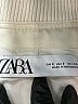 Zara 100% Viscose Ivory Jacket Size S - photo 6