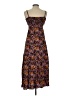 Roxy Floral Brown Casual Dress Size XS - photo 2